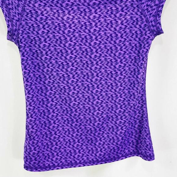 C9 CHAMPION Purple Abstract Short Sleeve Active Top - Picture 4 of 9